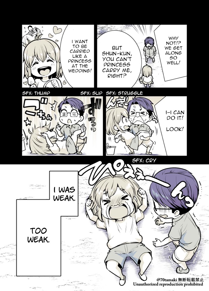 After Reuniting with my Childhood Friend, It Turned Out Both of Us had Become Tiddy Monsters chapter 2 page 2