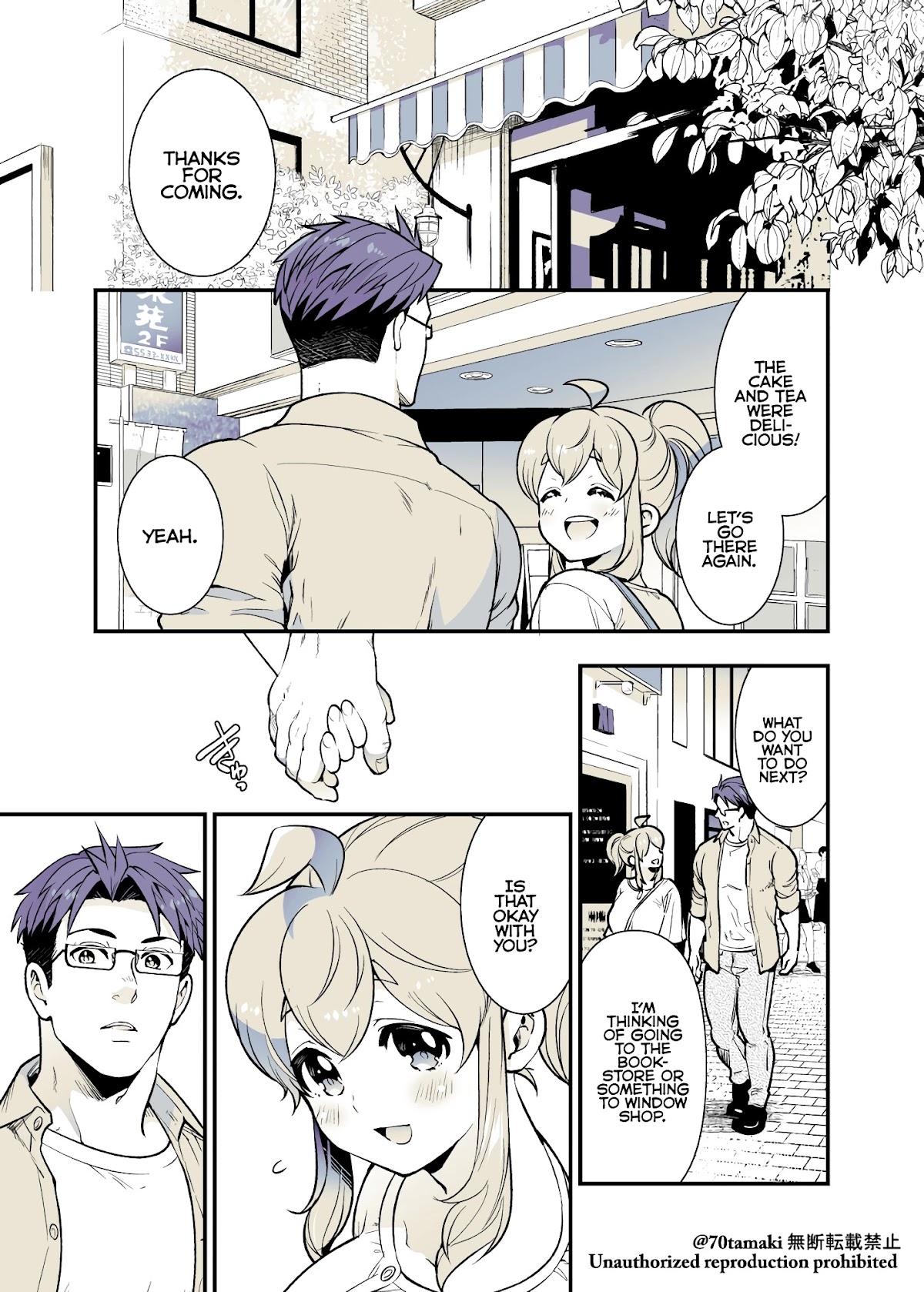 After Reuniting with my Childhood Friend, It Turned Out Both of Us had Become Tiddy Monsters chapter 34 page 1