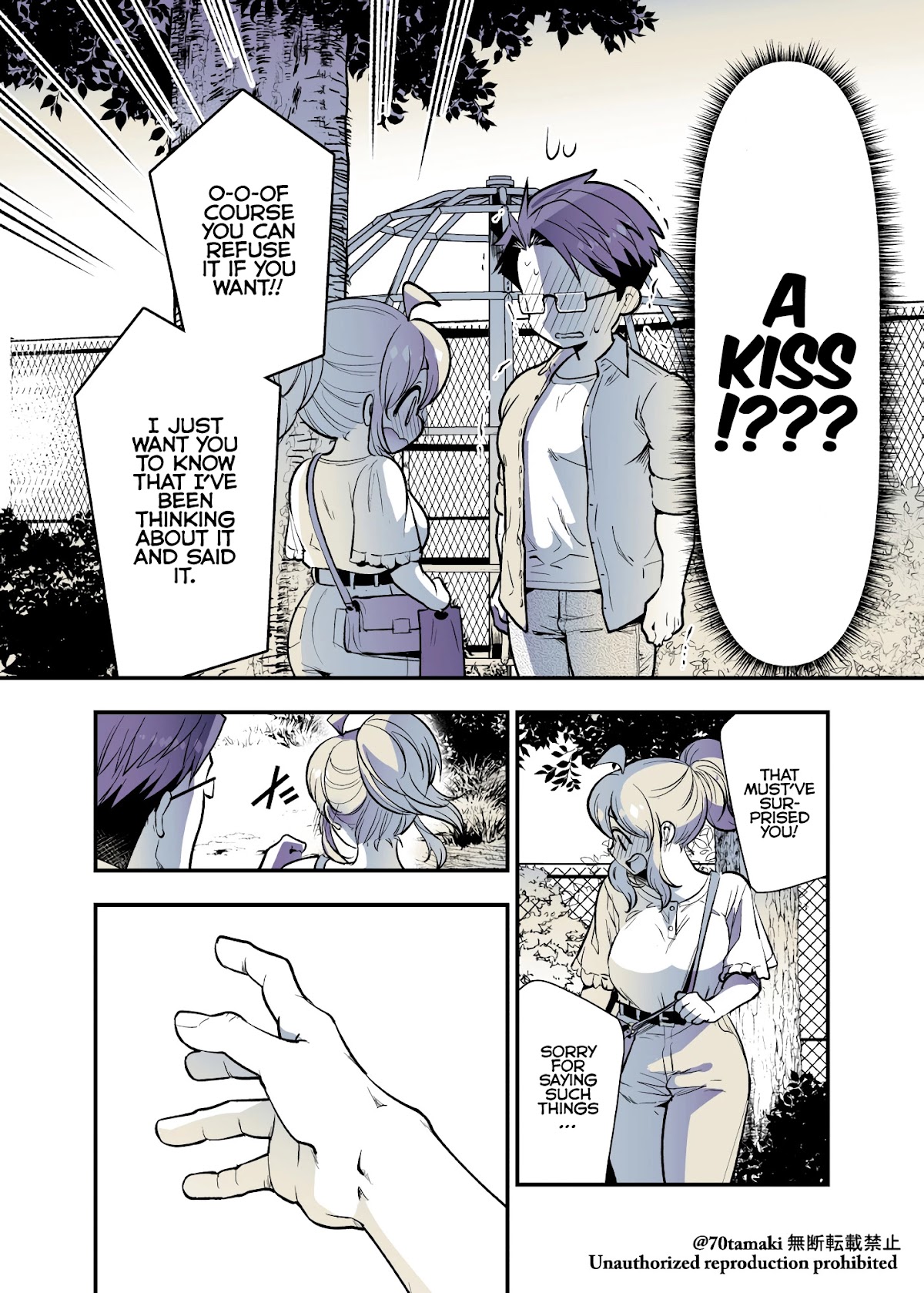 After Reuniting with my Childhood Friend, It Turned Out Both of Us had Become Tiddy Monsters chapter 34 page 6