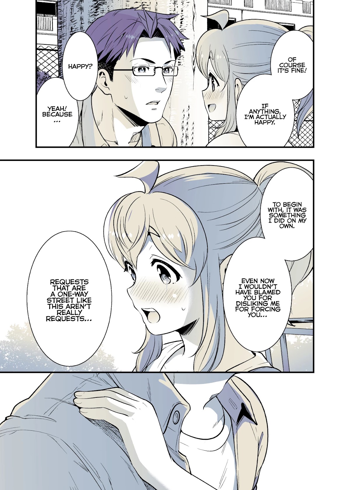 After Reuniting with my Childhood Friend, It Turned Out Both of Us had Become Tiddy Monsters chapter 35 page 5