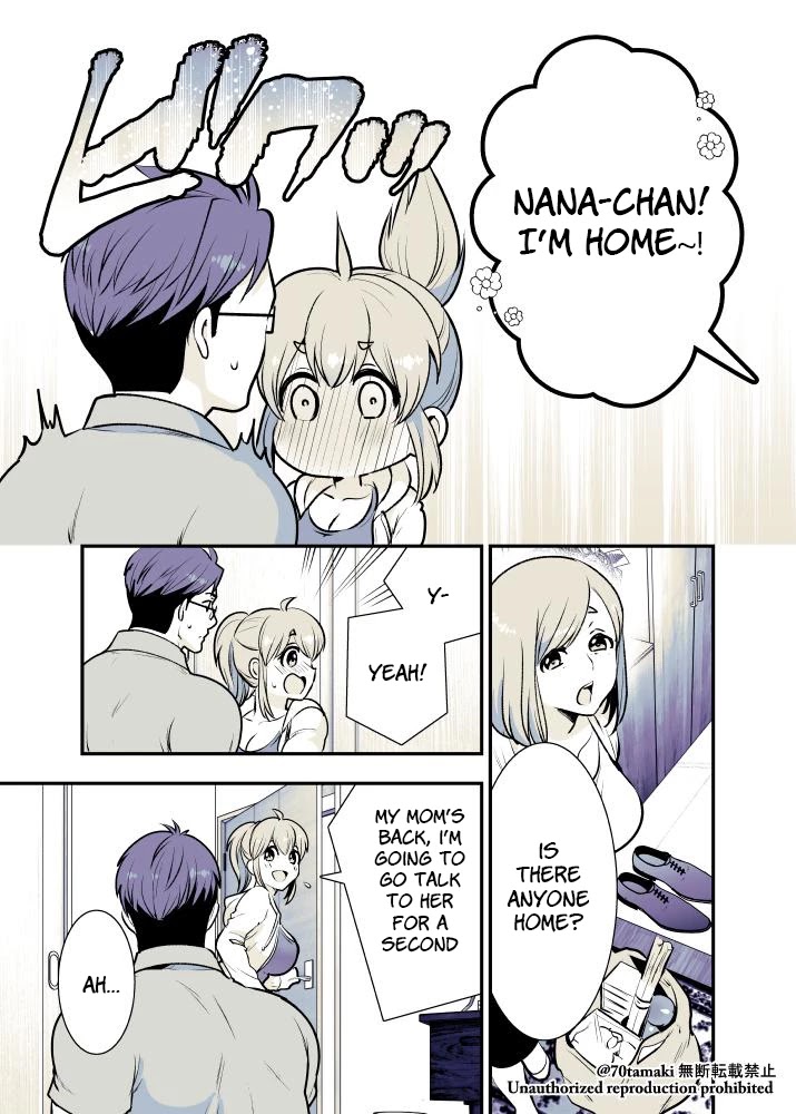 After Reuniting with my Childhood Friend, It Turned Out Both of Us had Become Tiddy Monsters chapter 5 page 6