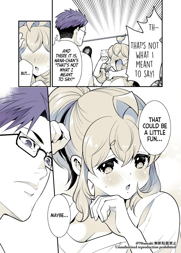 After Reuniting with my Childhood Friend, It Turned Out Both of Us had Become Tiddy Monsters chapter 54 page 3