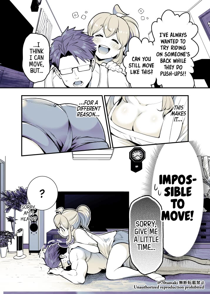 After Reuniting with my Childhood Friend, It Turned Out Both of Us had Become Tiddy Monsters chapter 55 page 4