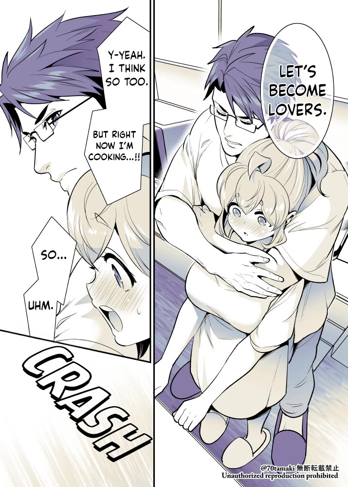 After Reuniting with my Childhood Friend, It Turned Out Both of Us had Become Tiddy Monsters chapter 56 page 5