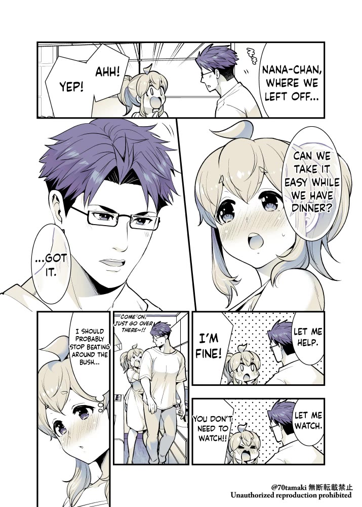 After Reuniting with my Childhood Friend, It Turned Out Both of Us had Become Tiddy Monsters chapter 57 page 2