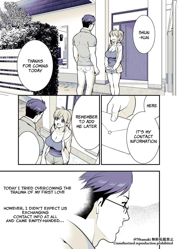 After Reuniting with my Childhood Friend, It Turned Out Both of Us had Become Tiddy Monsters chapter 8 page 1