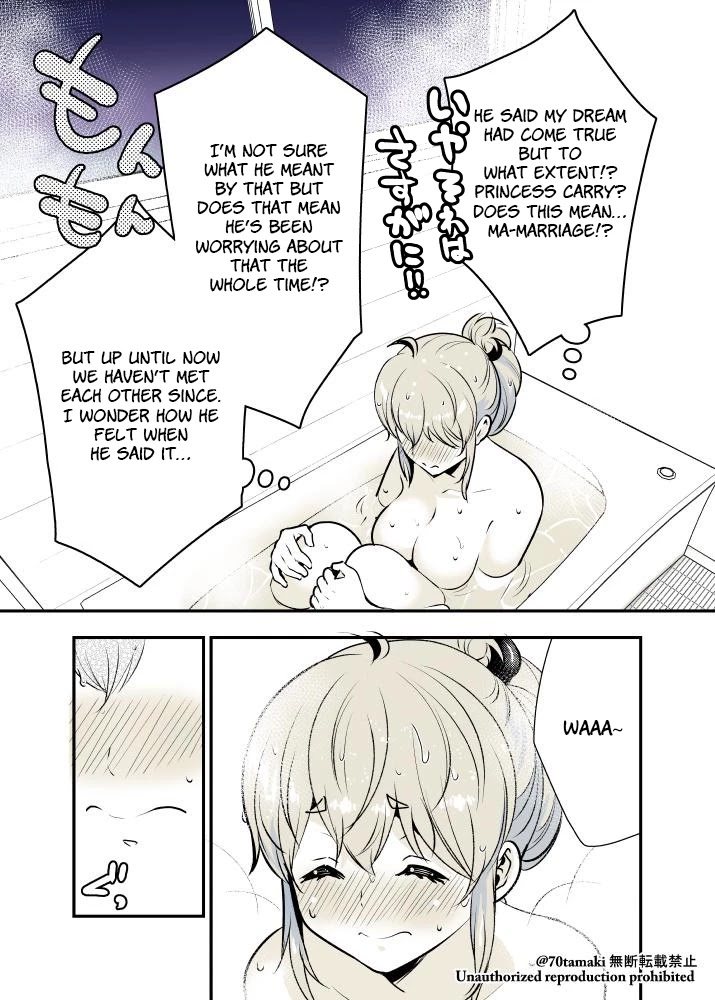 After Reuniting with my Childhood Friend, It Turned Out Both of Us had Become Tiddy Monsters chapter 9 page 4