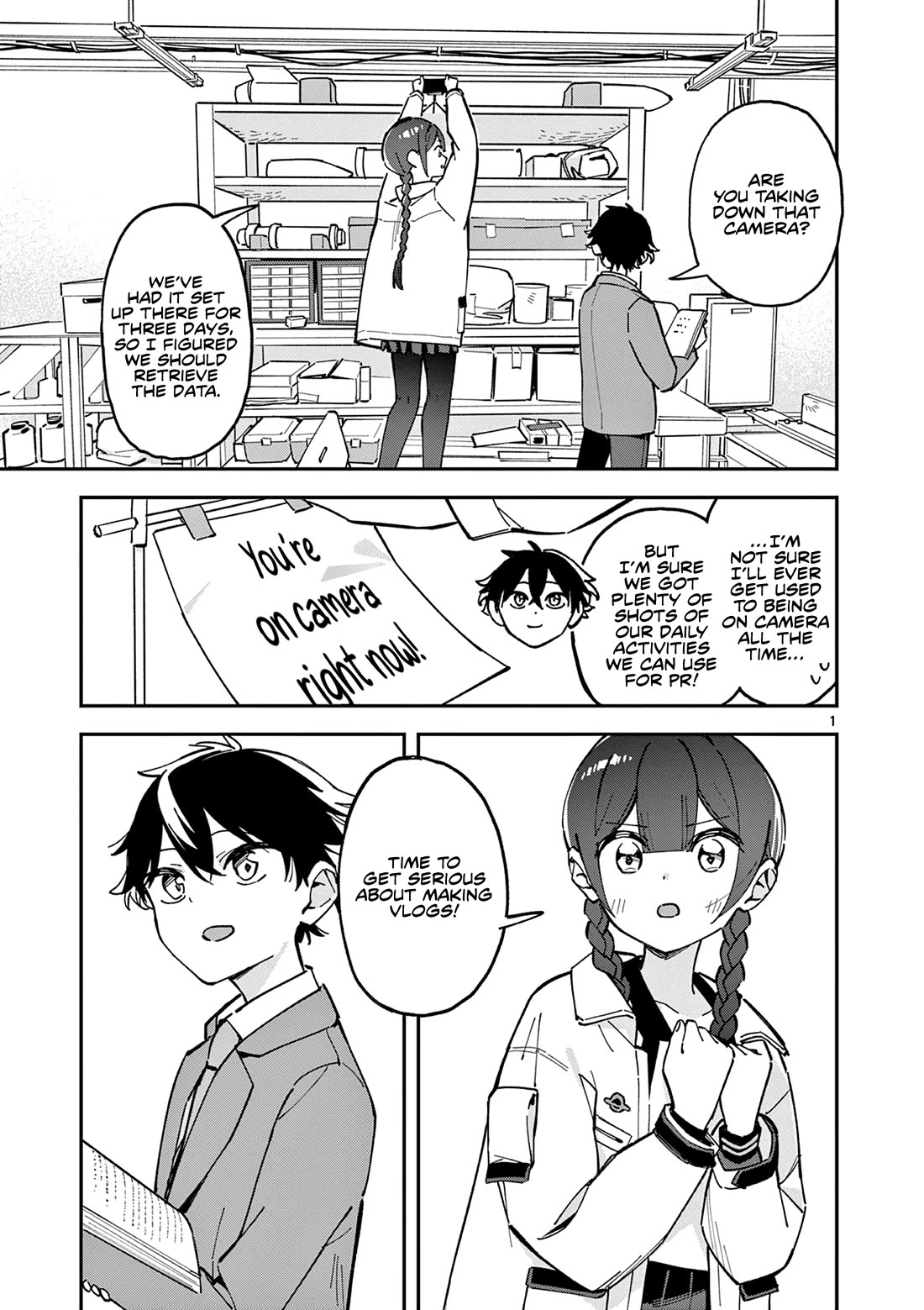 After School, We Wander in Space chapter 10 page 1