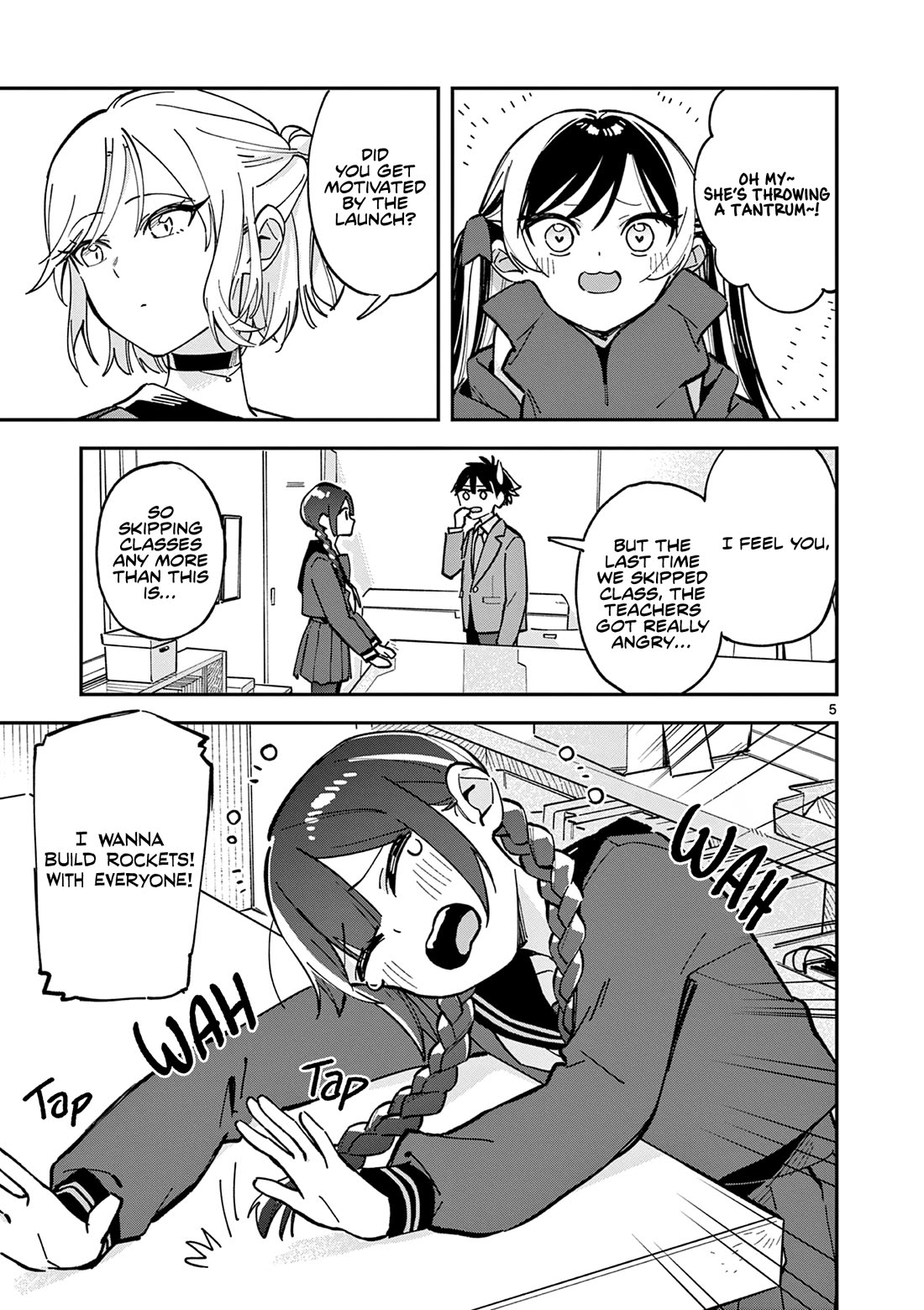 After School, We Wander in Space chapter 15 page 5