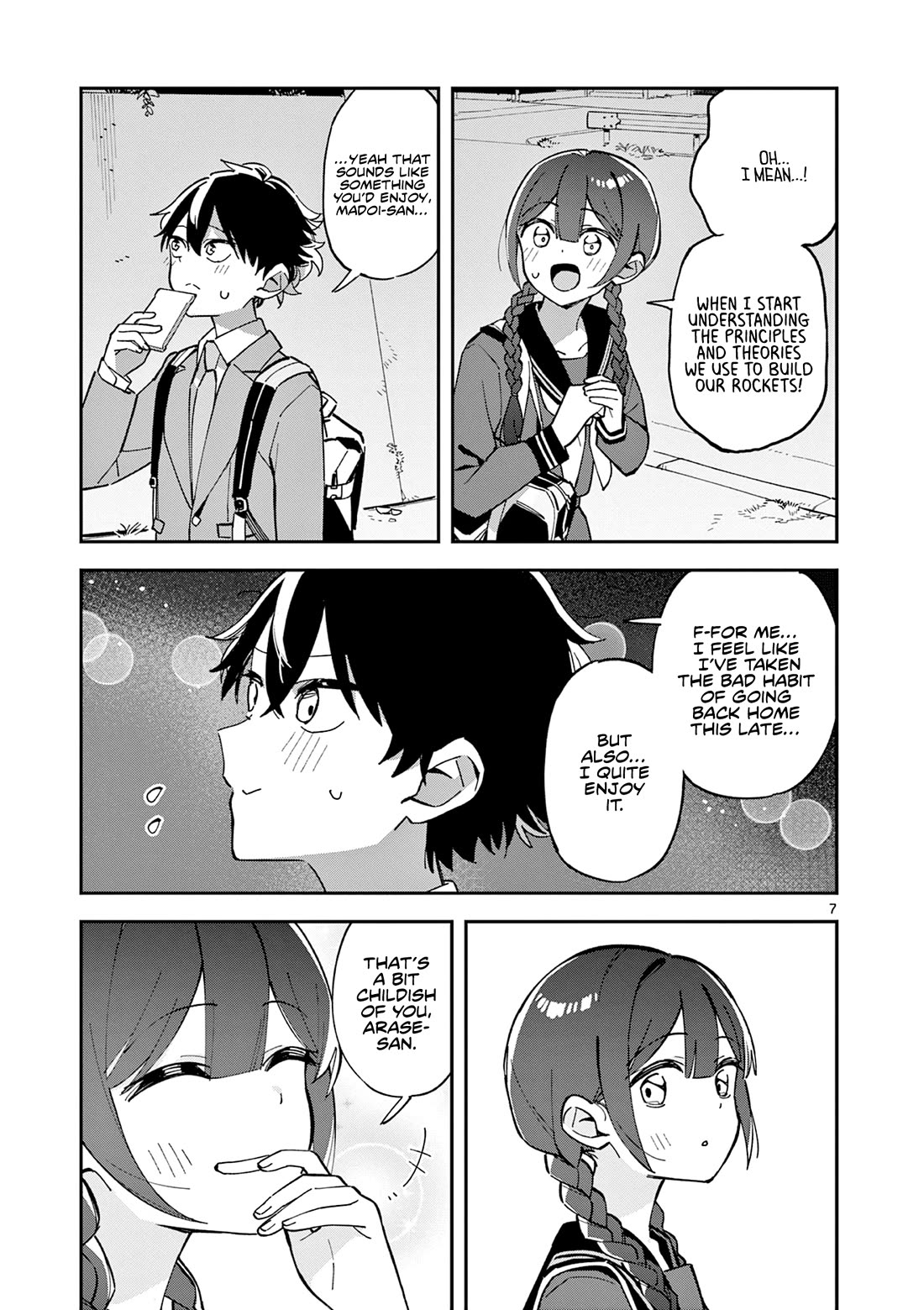 After School, We Wander in Space chapter 9 page 7