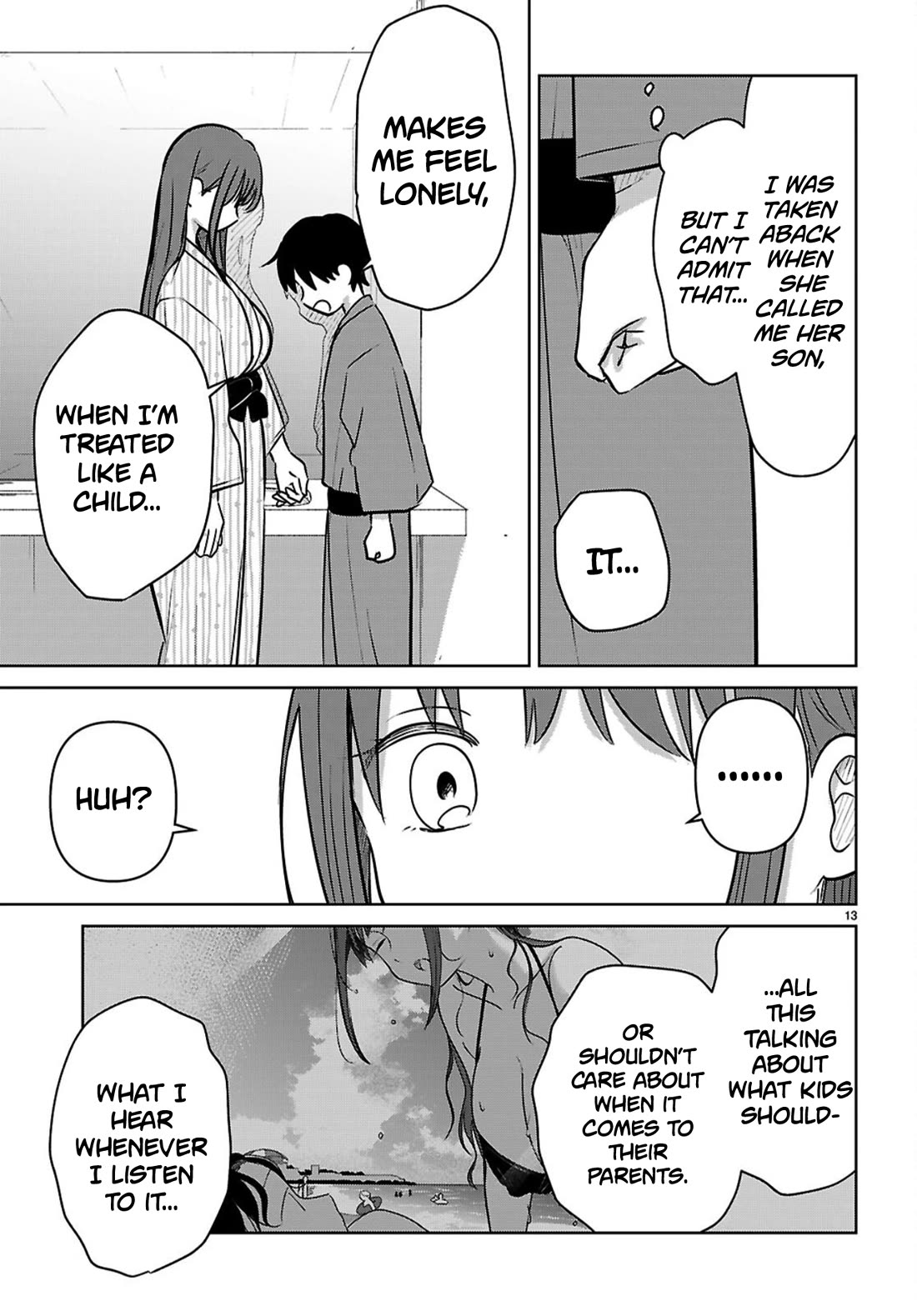 Ainosenbiki: A Story of Getting a Mommy After Doing Sugar Mama Dating chapter 10 page 13