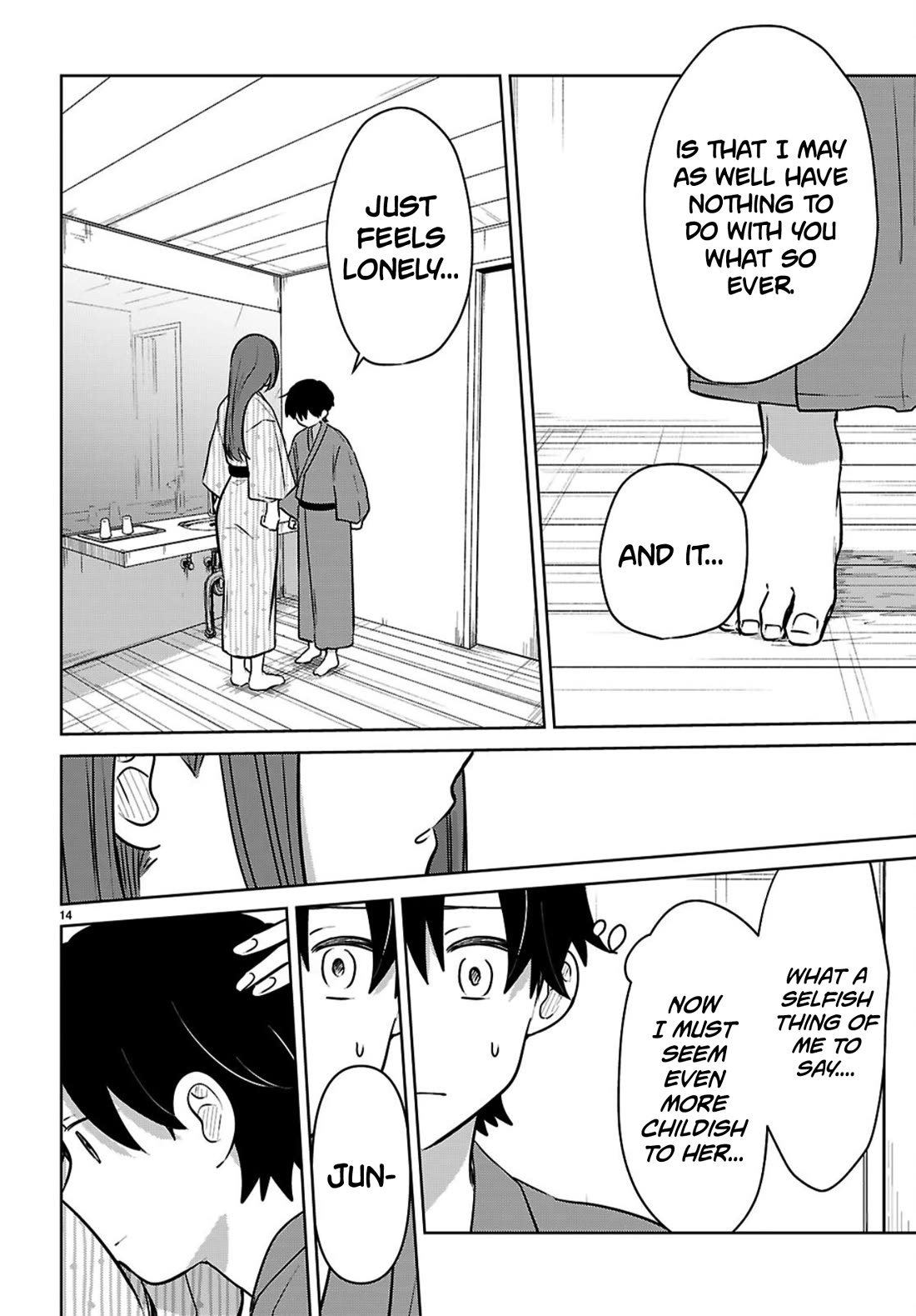 Ainosenbiki: A Story of Getting a Mommy After Doing Sugar Mama Dating chapter 10 page 14