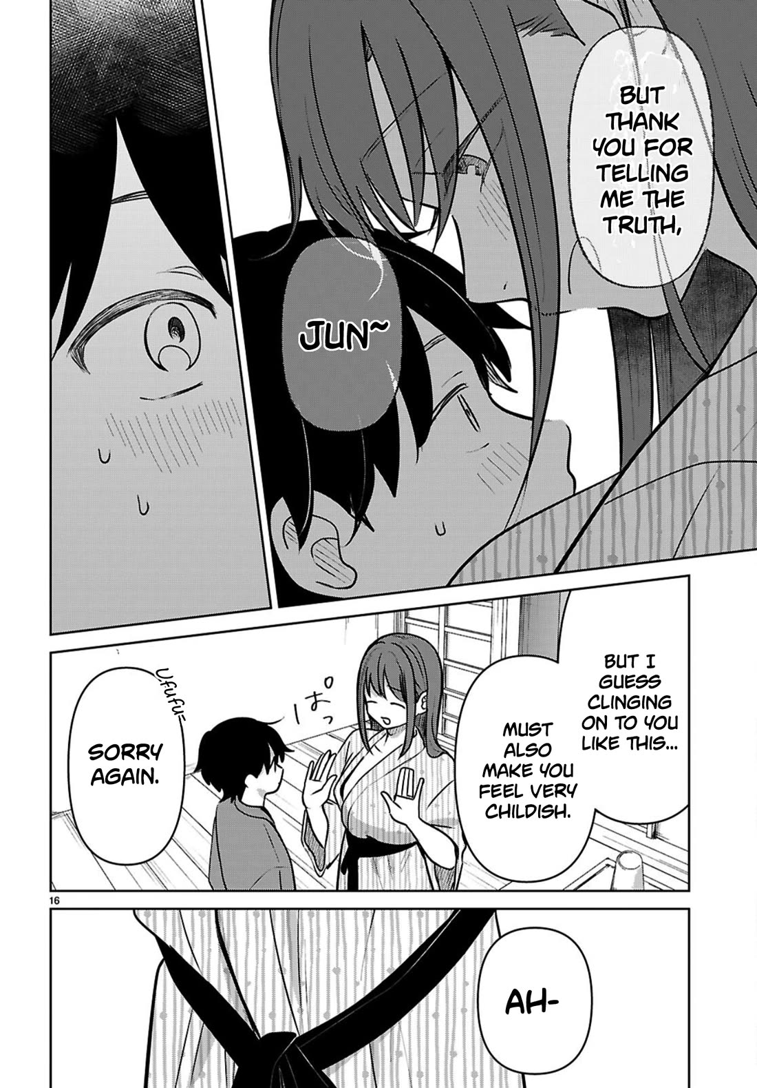 Ainosenbiki: A Story of Getting a Mommy After Doing Sugar Mama Dating chapter 10 page 16