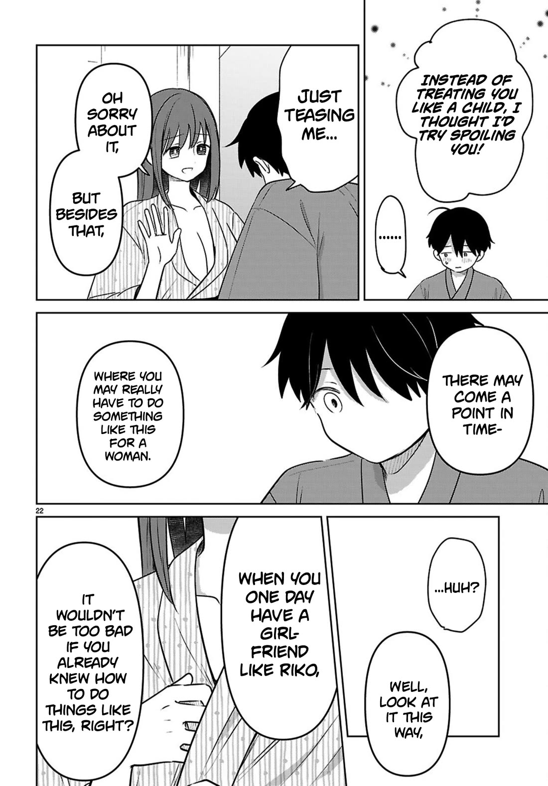 Ainosenbiki: A Story of Getting a Mommy After Doing Sugar Mama Dating chapter 10 page 22