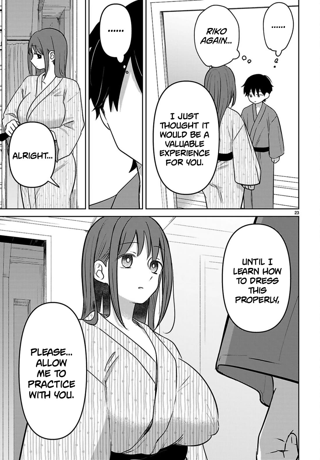 Ainosenbiki: A Story of Getting a Mommy After Doing Sugar Mama Dating chapter 10 page 23