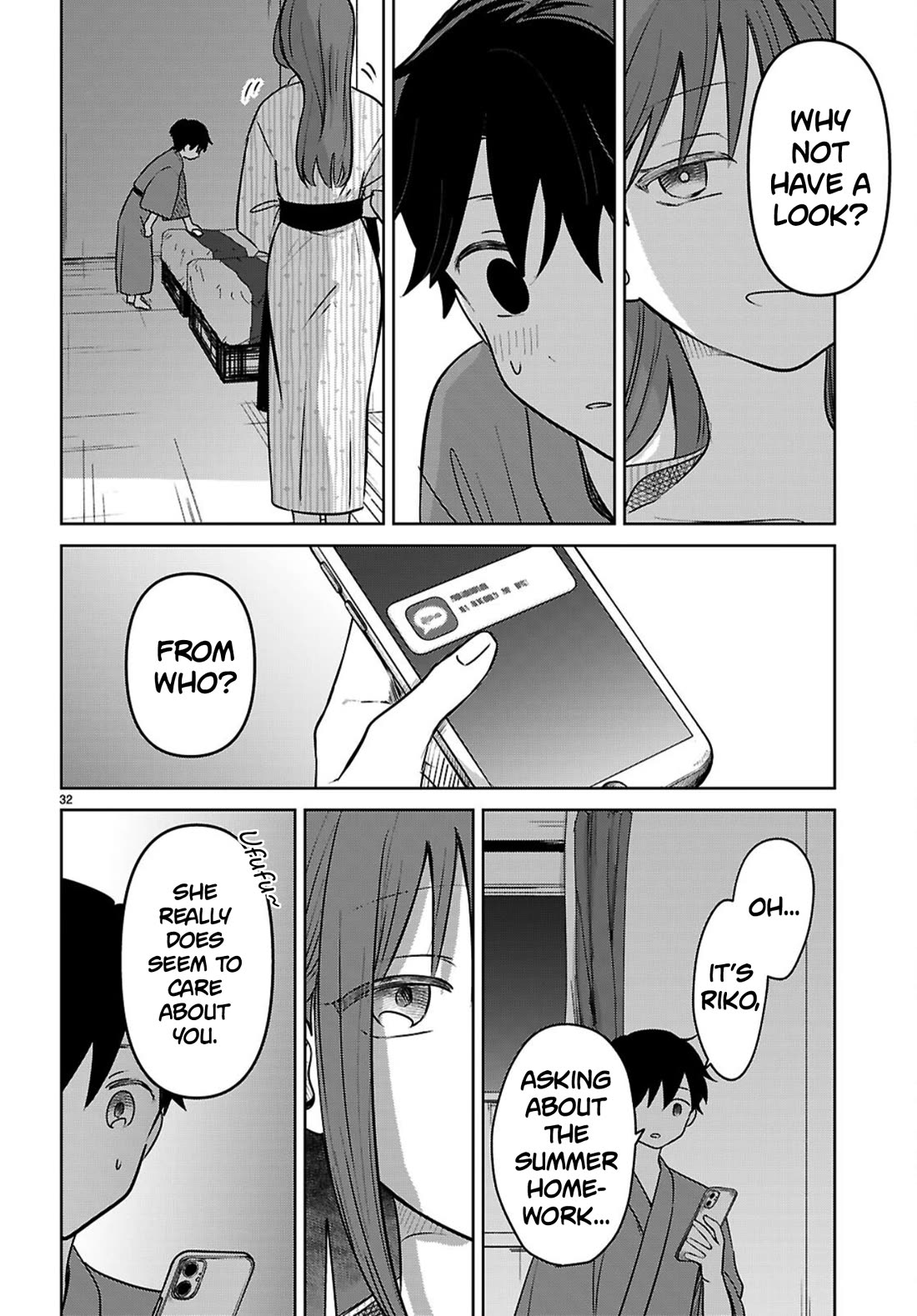 Ainosenbiki: A Story of Getting a Mommy After Doing Sugar Mama Dating chapter 10 page 32