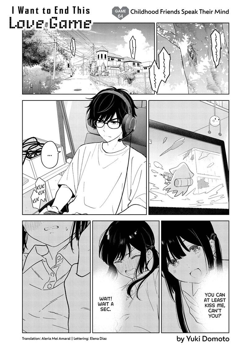 Aishiteru Game wo Owarasetai chapter 64 page 1