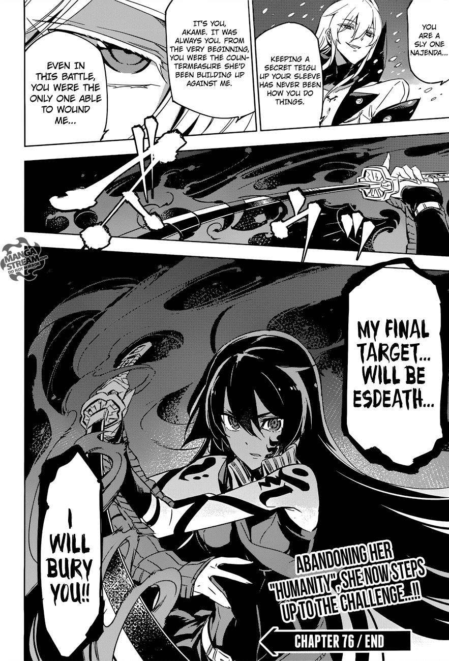 Akame ga Kill! chapter 76 page 51