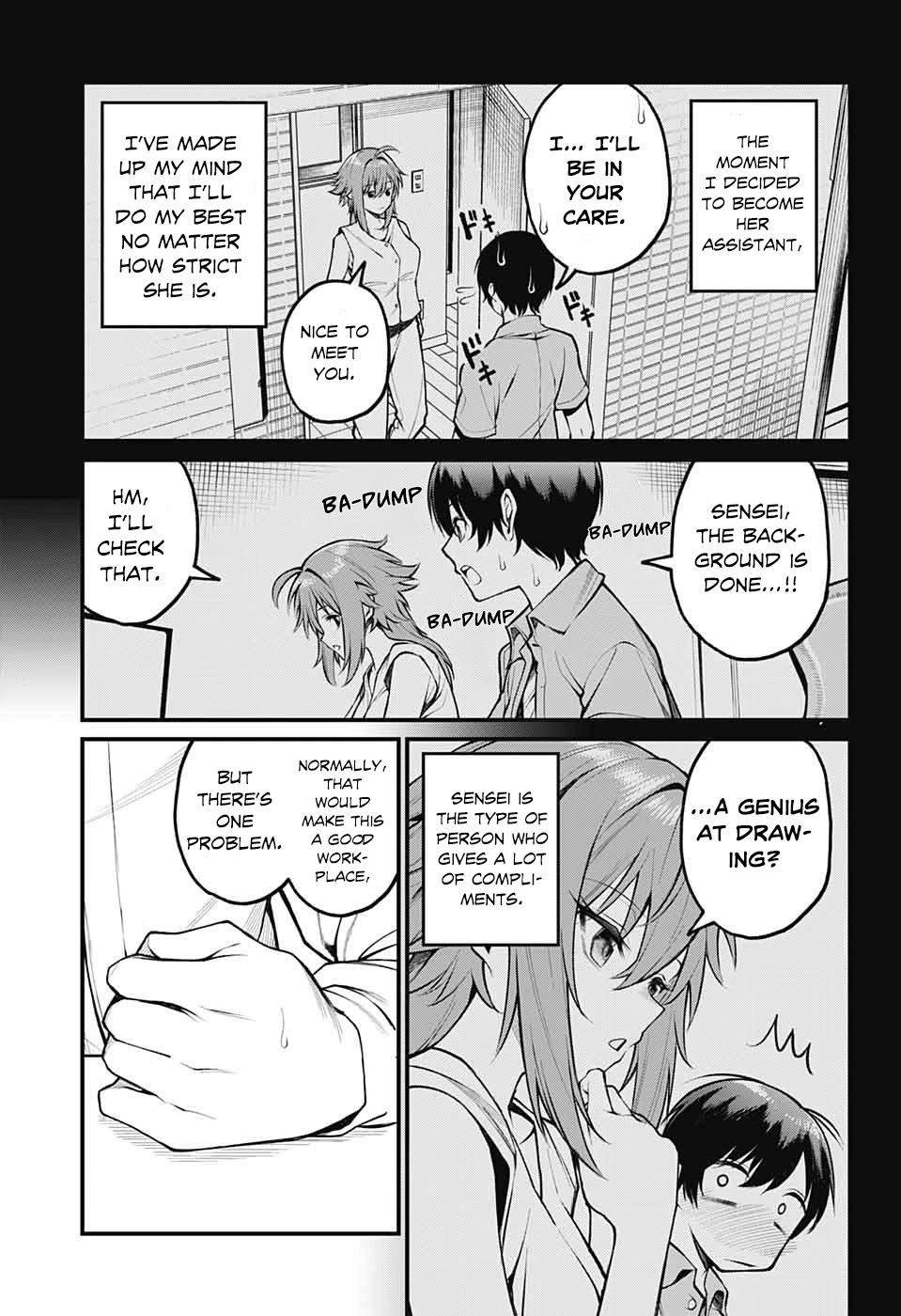 Akanabe-sensei Doesn't Know about Embarrassment chapter 1 page 9