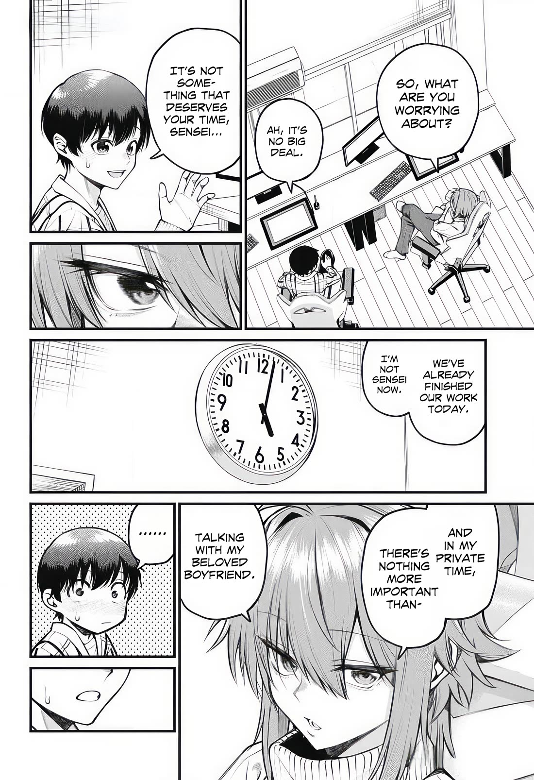 Akanabe-sensei Doesn't Know about Embarrassment chapter 10 page 4