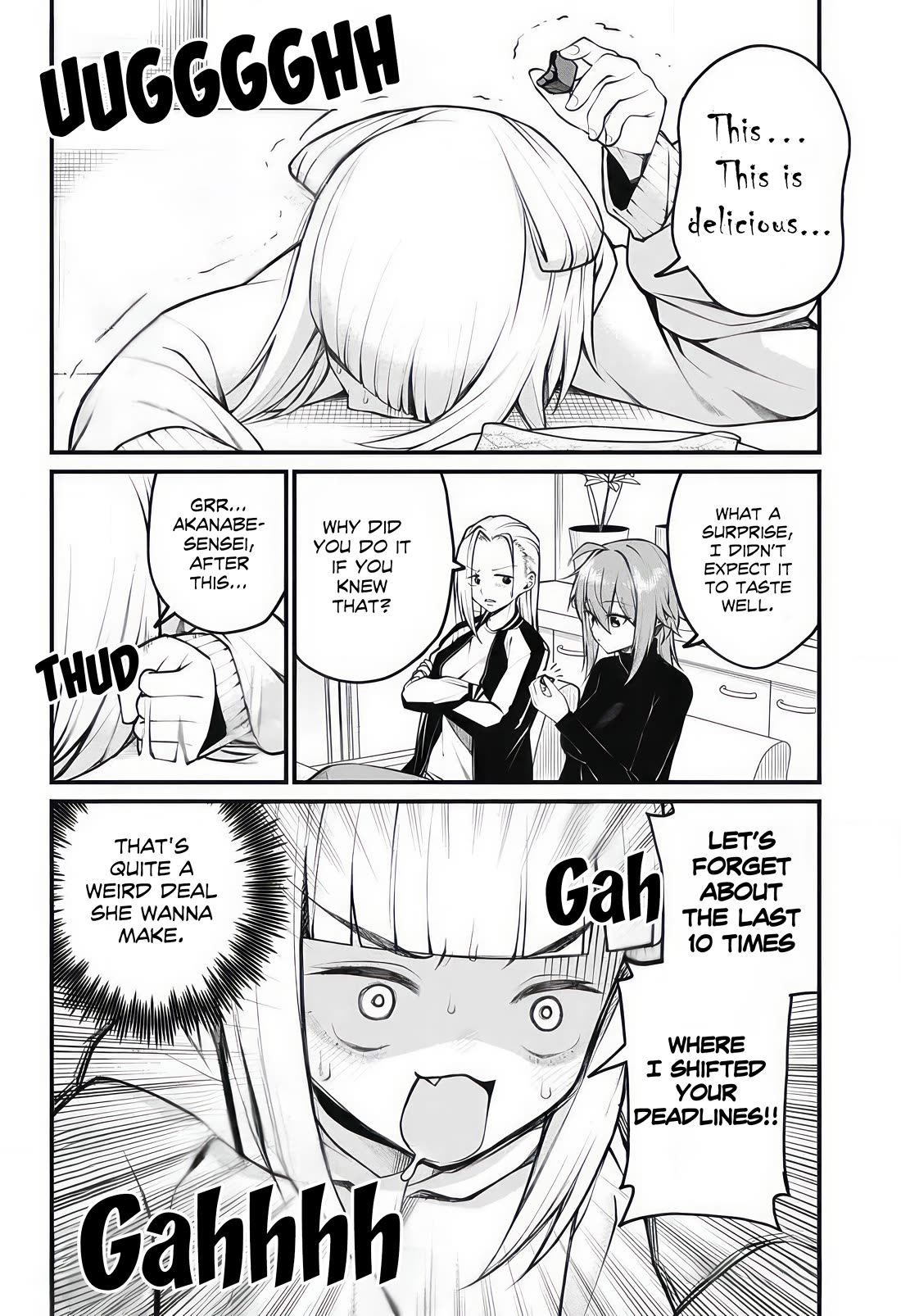 Akanabe-sensei Doesn't Know about Embarrassment chapter 11 page 10