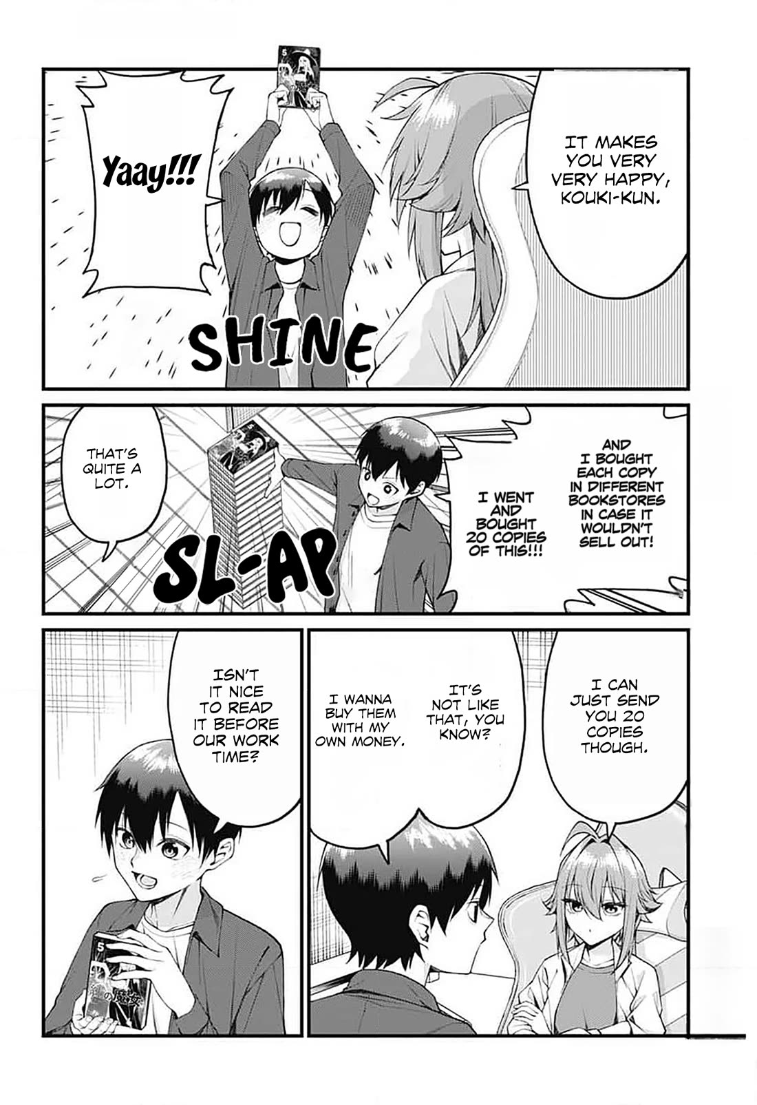 Akanabe-sensei Doesn't Know about Embarrassment chapter 19 page 2