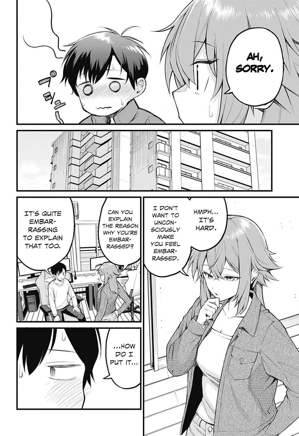 Akanabe-sensei Doesn't Know about Embarrassment chapter 2 page 4