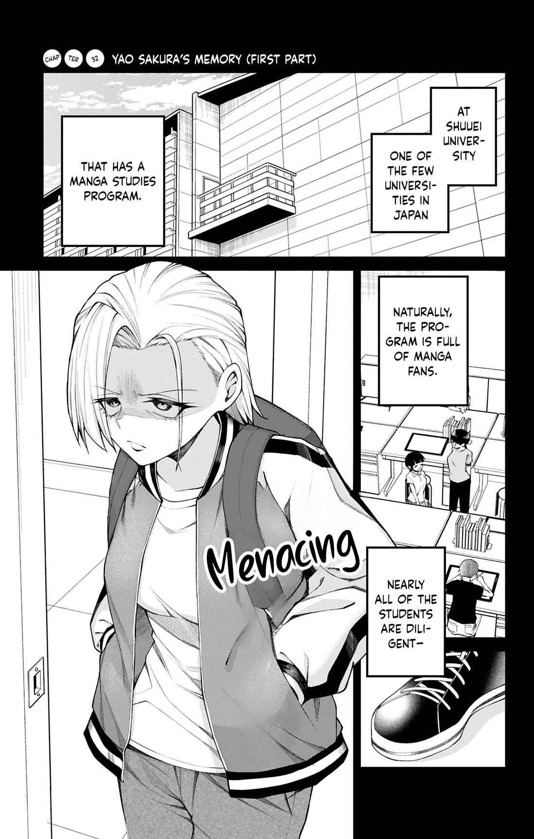 Akanabe-sensei Doesn't Know about Embarrassment chapter 32 page 1