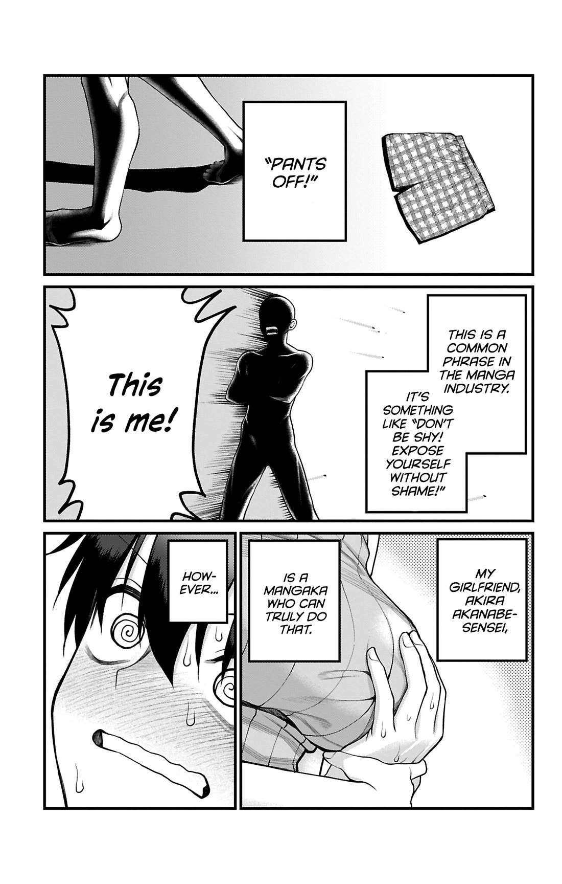 Akanabe-sensei Doesn't Know about Embarrassment chapter 38 page 3