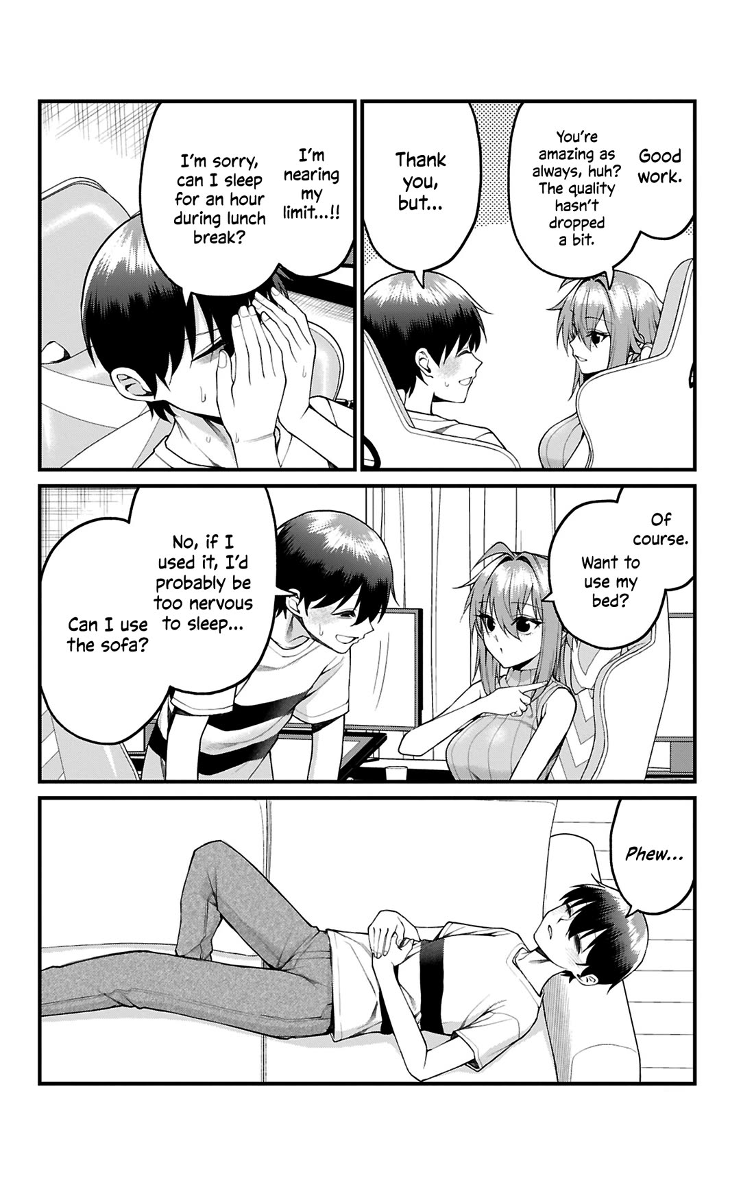 Akanabe-sensei Doesn't Know about Embarrassment chapter 38 page 8