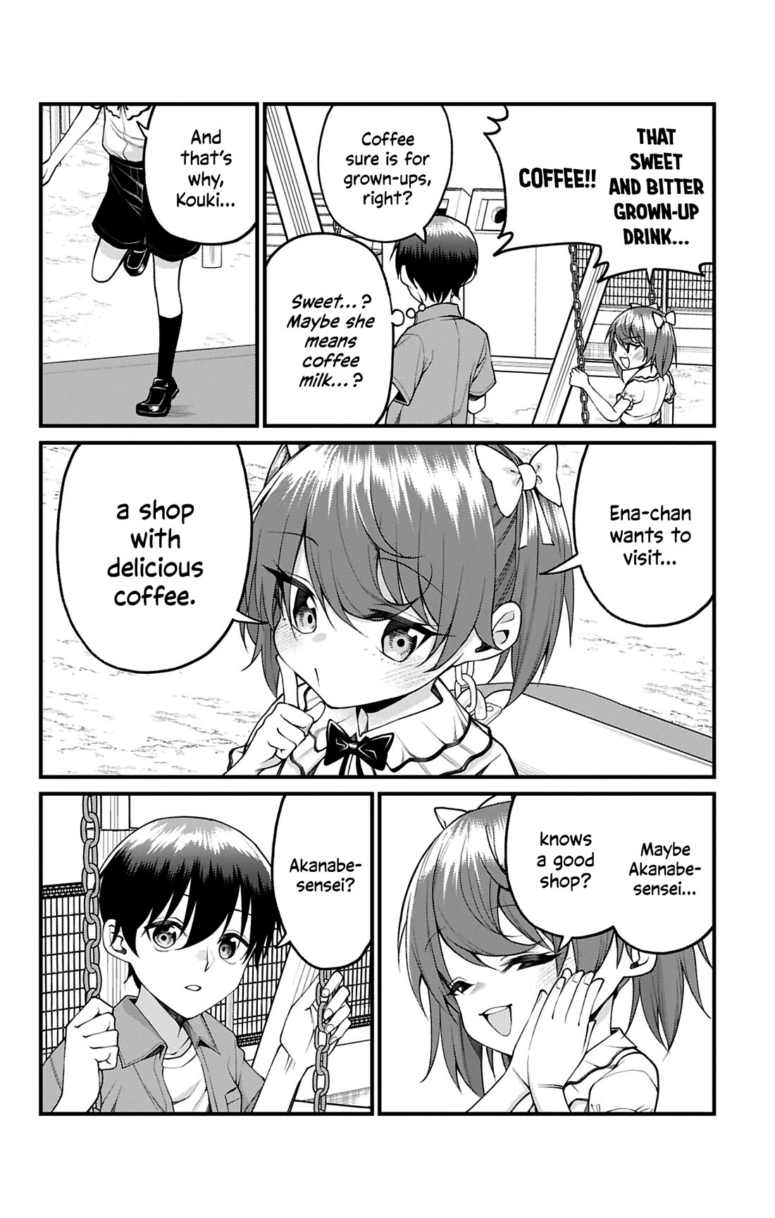 Akanabe-sensei Doesn't Know about Embarrassment chapter 39 page 3