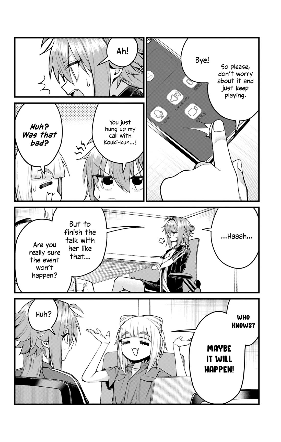 Akanabe-sensei Doesn't Know about Embarrassment chapter 46 page 11