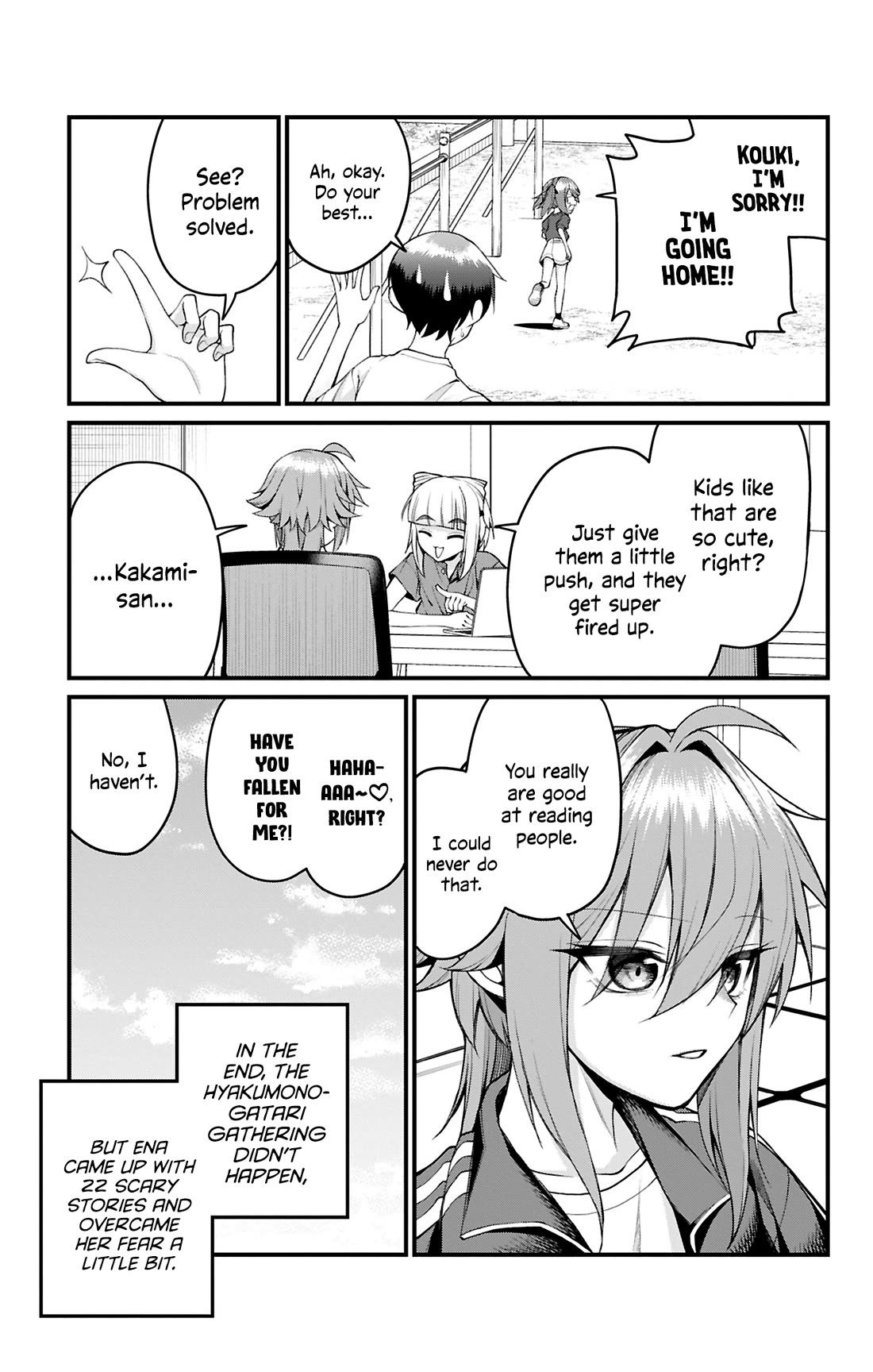 Akanabe-sensei Doesn't Know about Embarrassment chapter 46 page 14