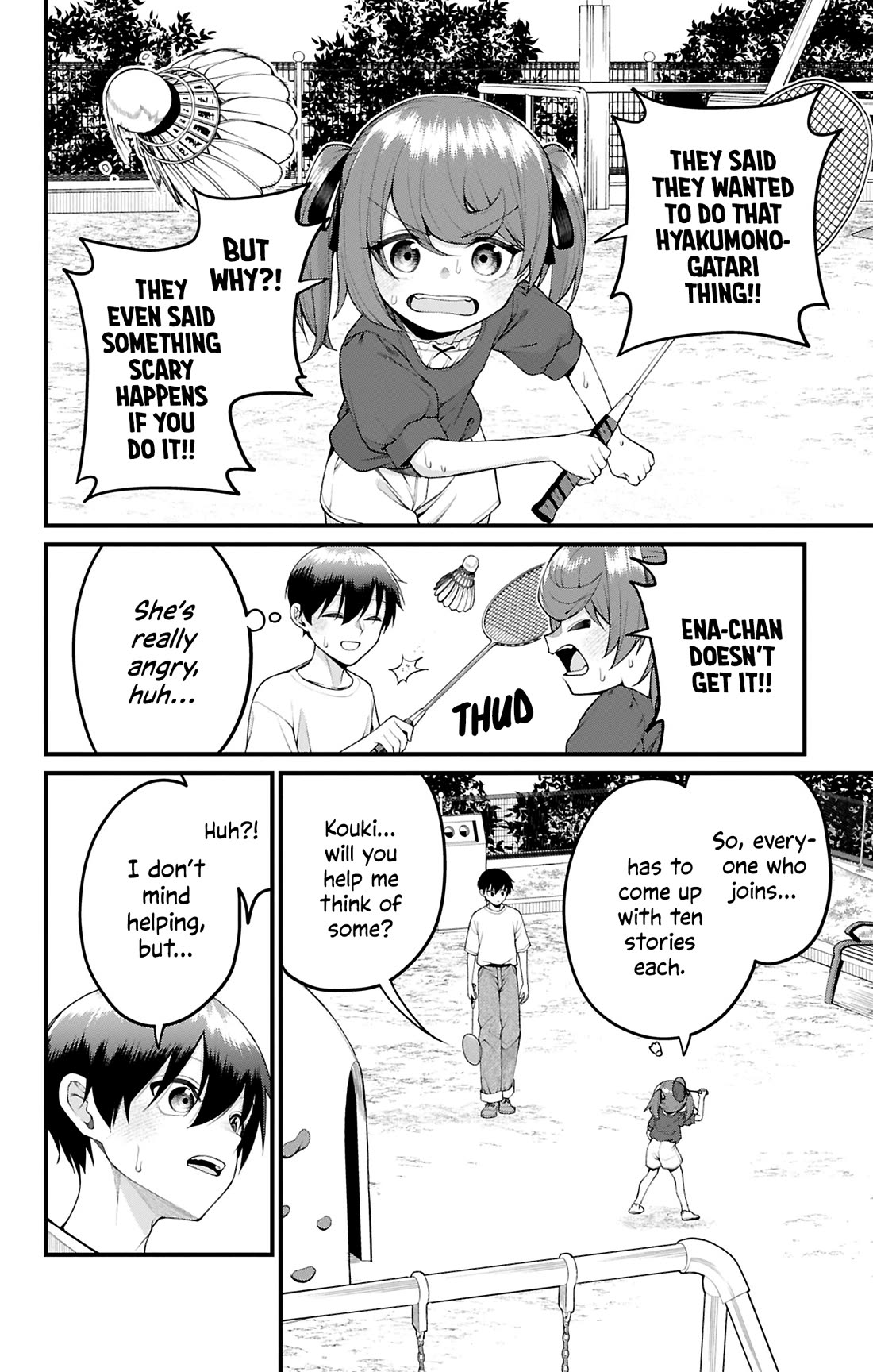 Akanabe-sensei Doesn't Know about Embarrassment chapter 46 page 3