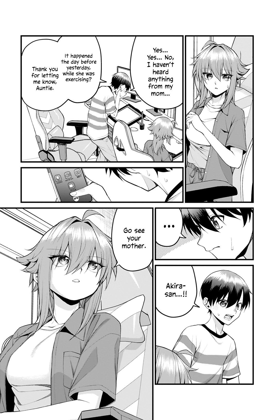 Akanabe-sensei Doesn't Know about Embarrassment chapter 47 page 4