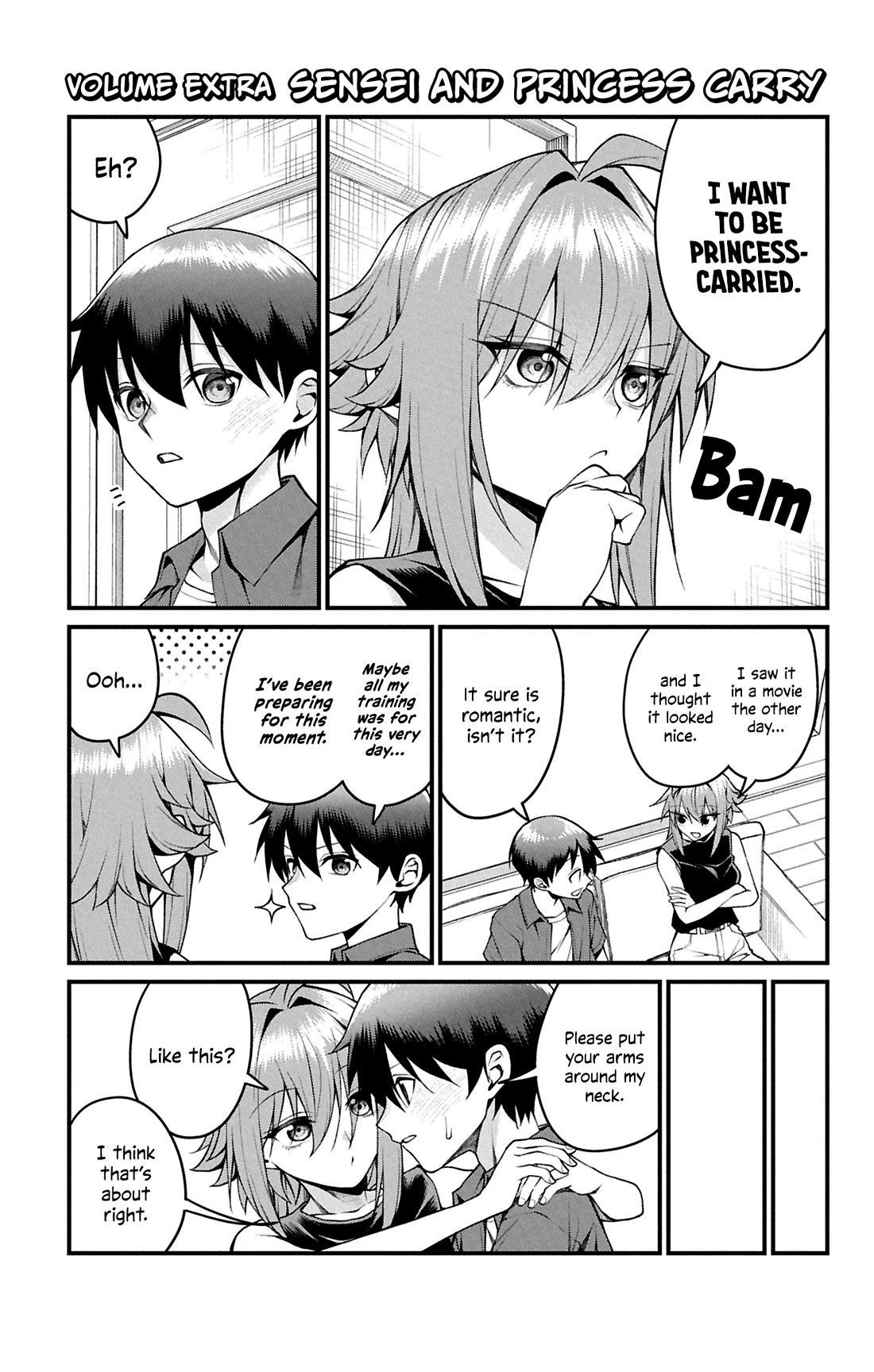 Akanabe-sensei Doesn't Know about Embarrassment chapter 48.5 page 1