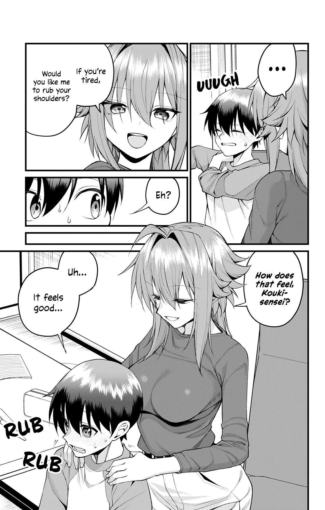 Akanabe-sensei Doesn't Know about Embarrassment chapter 48 page 10