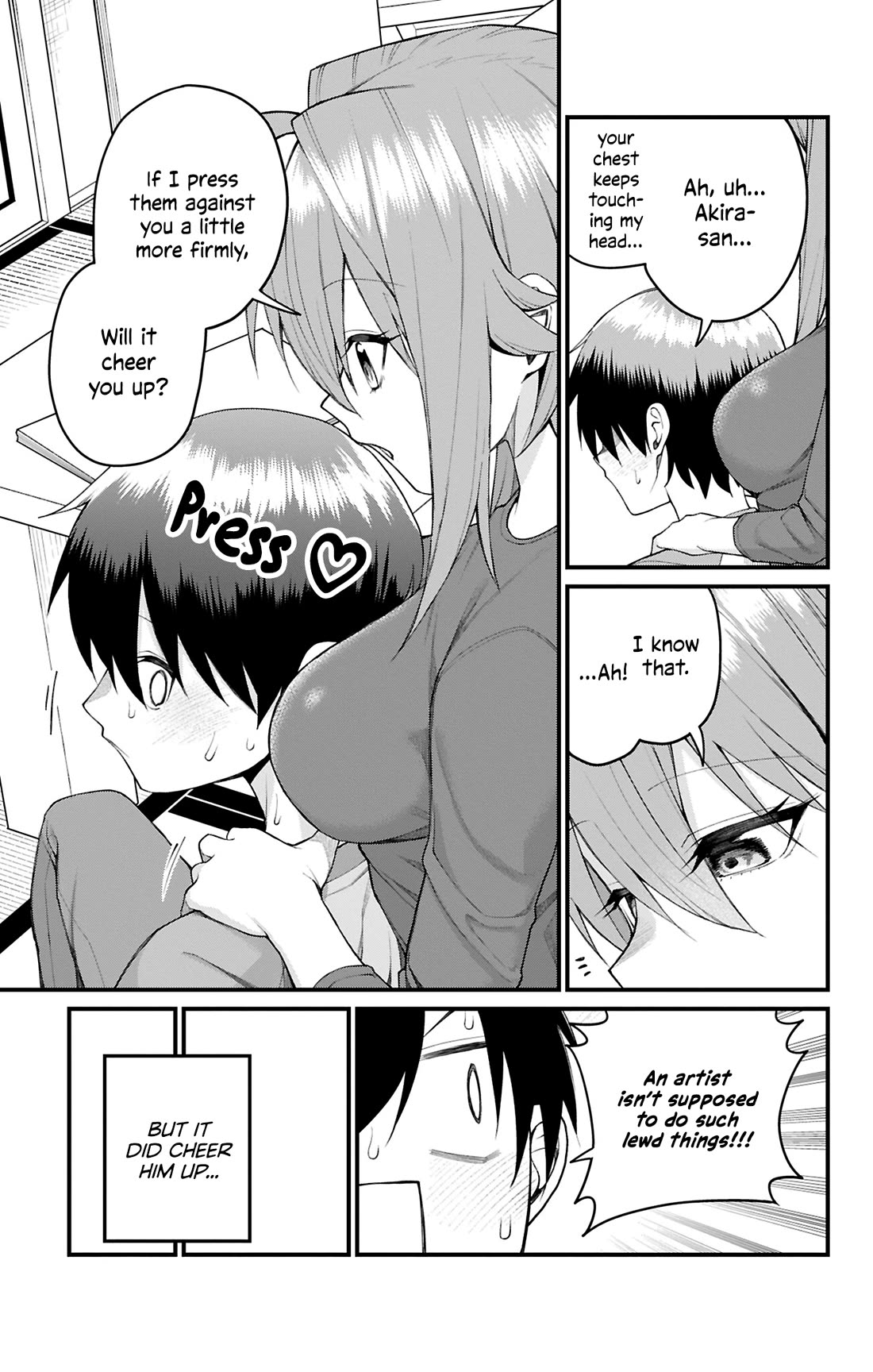 Akanabe-sensei Doesn't Know about Embarrassment chapter 48 page 12