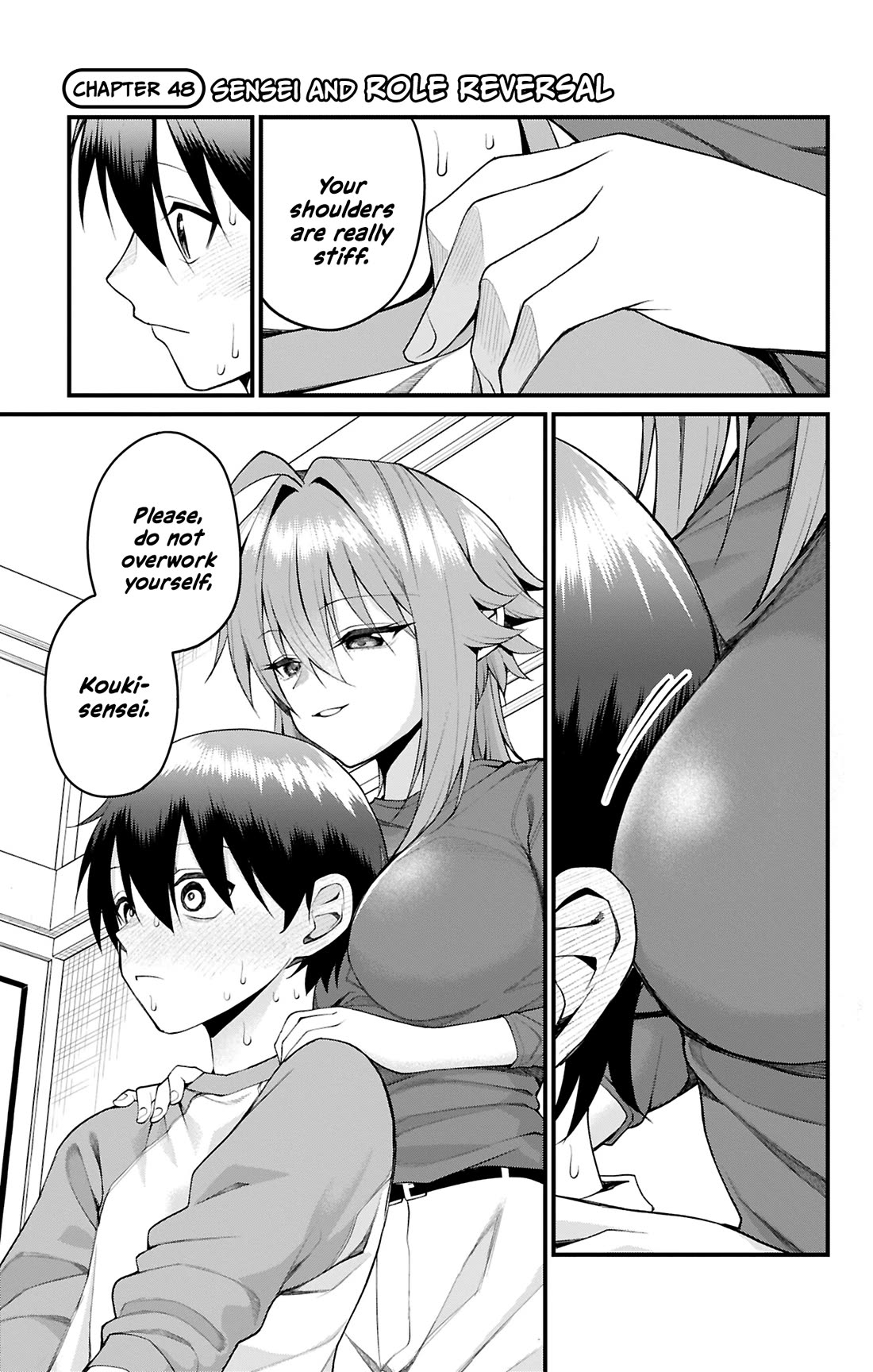 Akanabe-sensei Doesn't Know about Embarrassment chapter 48 page 2