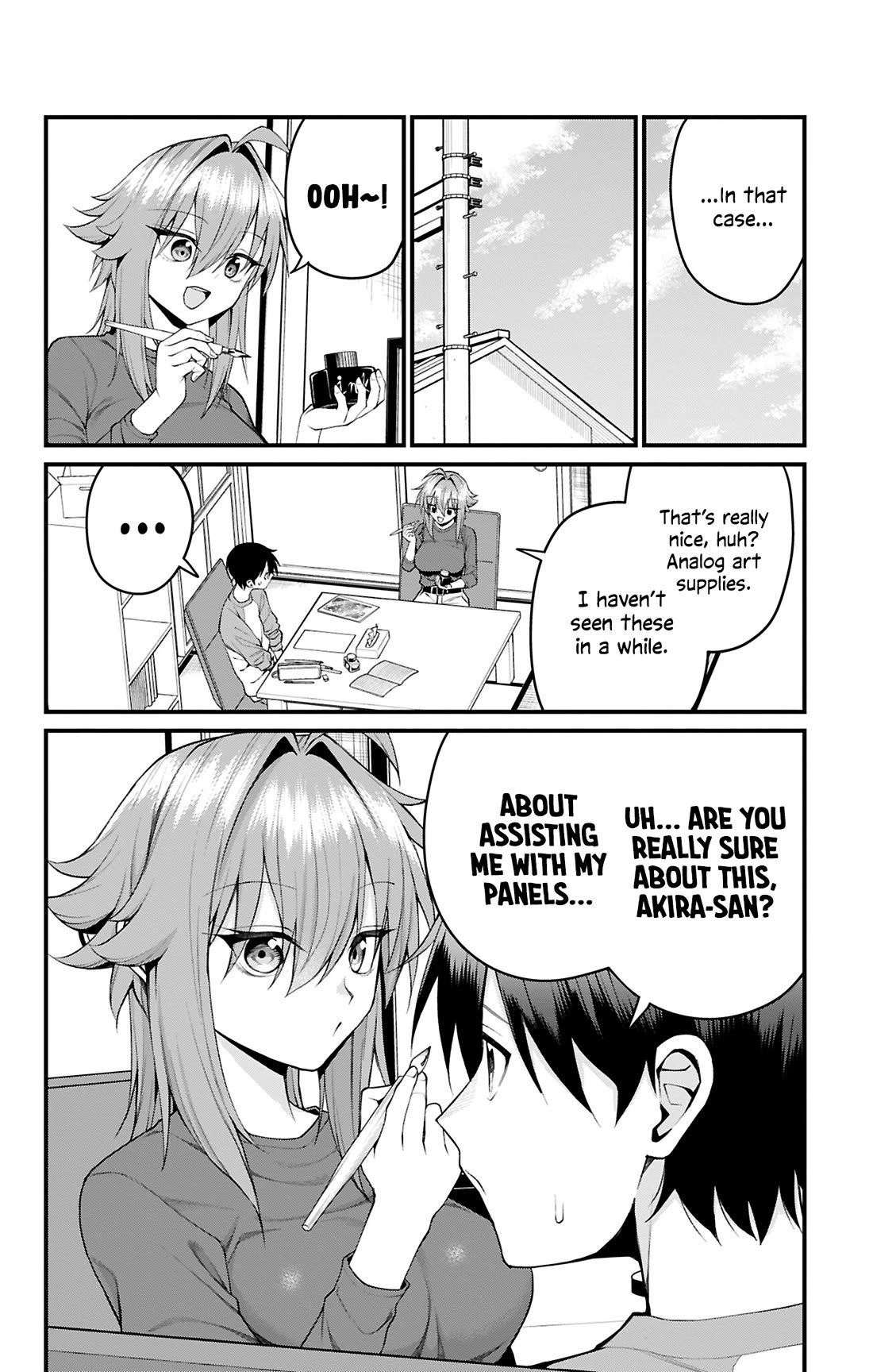Akanabe-sensei Doesn't Know about Embarrassment chapter 48 page 5