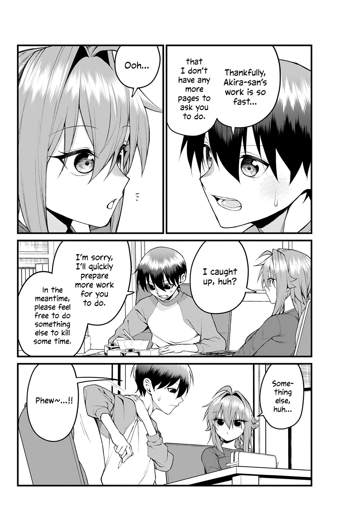 Akanabe-sensei Doesn't Know about Embarrassment chapter 48 page 9