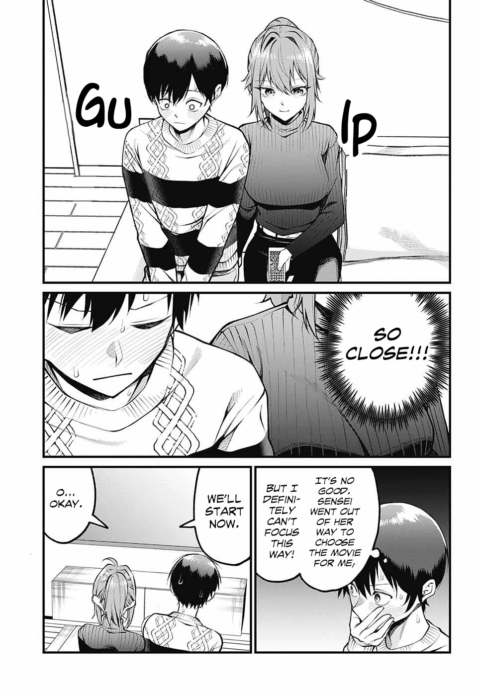 Akanabe-sensei Doesn't Know about Embarrassment chapter 6 page 7