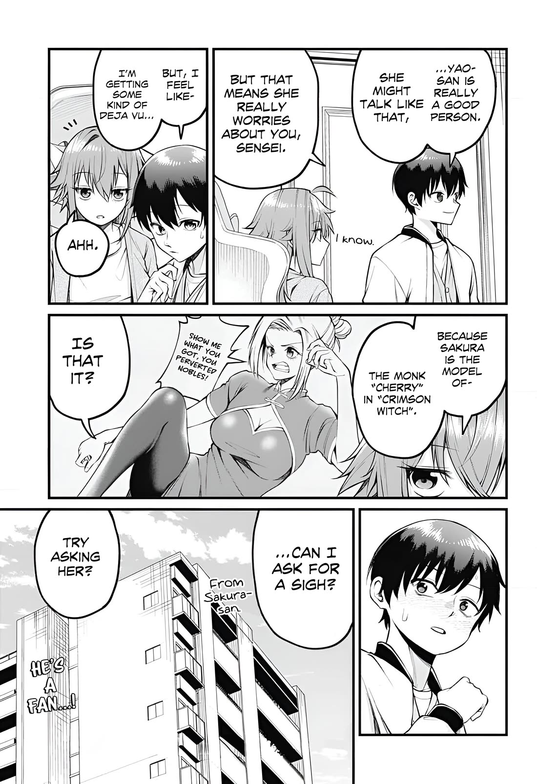 Akanabe-sensei Doesnt Know About Embarrassment chapter 8 page 13
