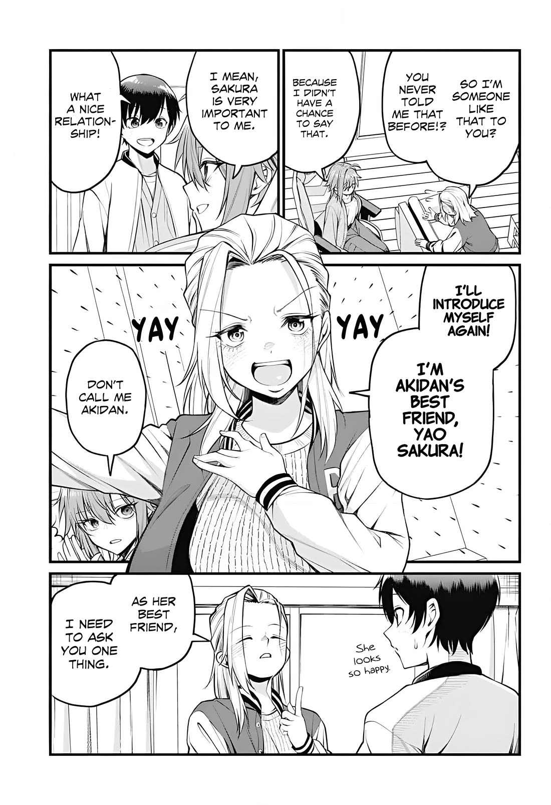 Akanabe-sensei Doesnt Know About Embarrassment chapter 8 page 5