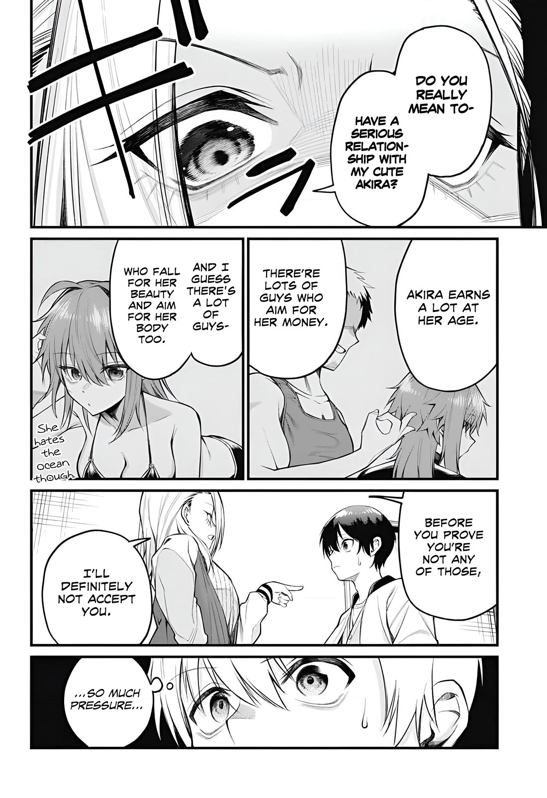 Akanabe-sensei Doesnt Know About Embarrassment chapter 8 page 6