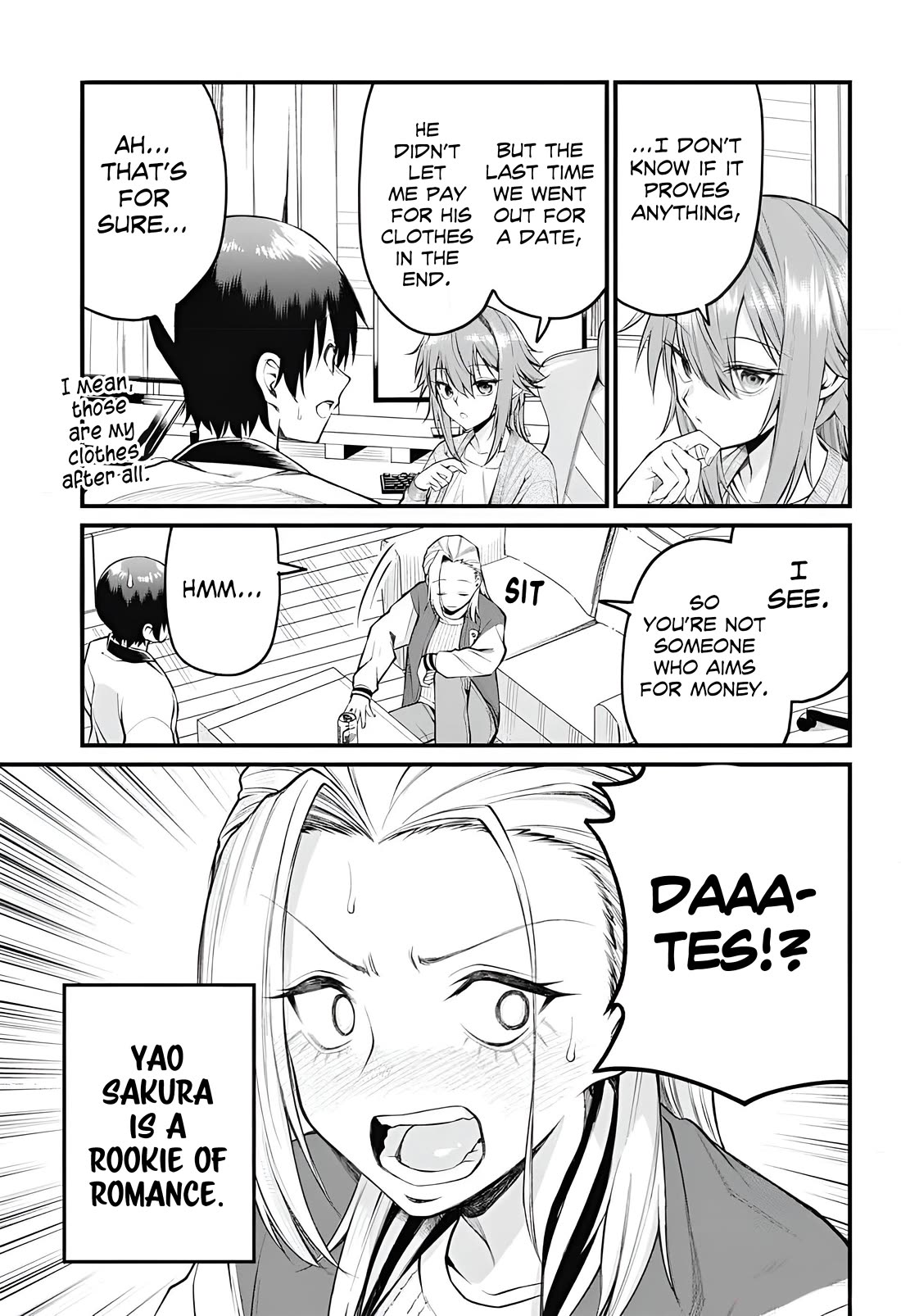 Akanabe-sensei Doesnt Know About Embarrassment chapter 8 page 7