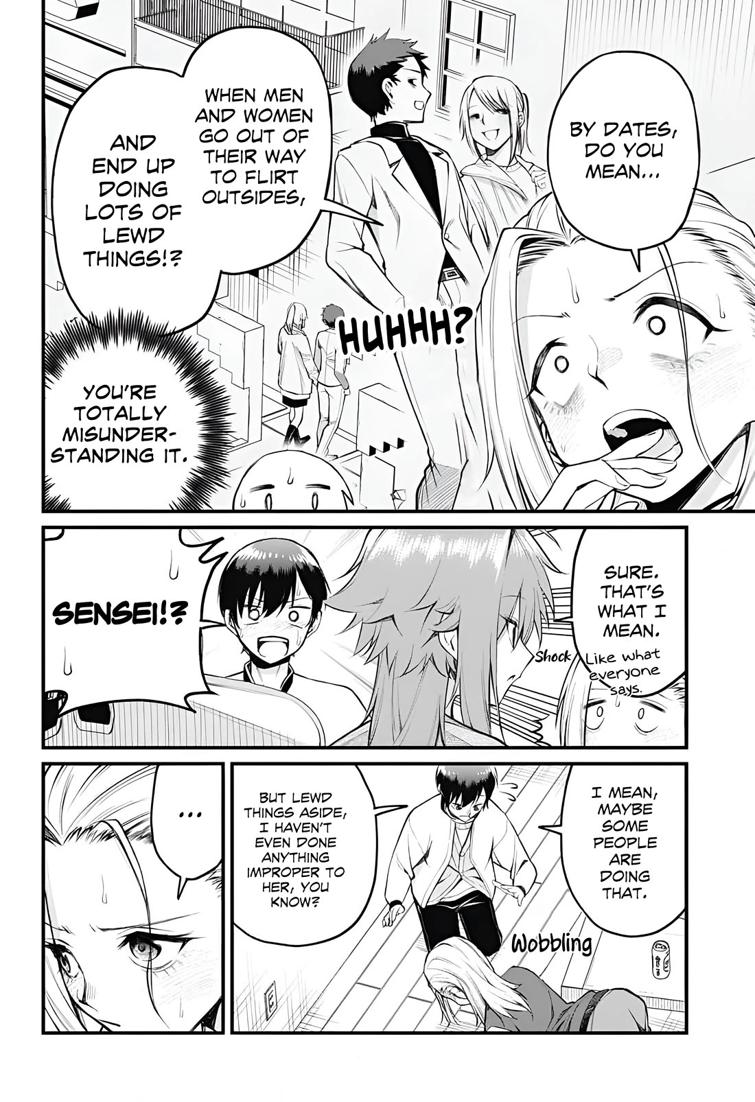 Akanabe-sensei Doesnt Know About Embarrassment chapter 8 page 8
