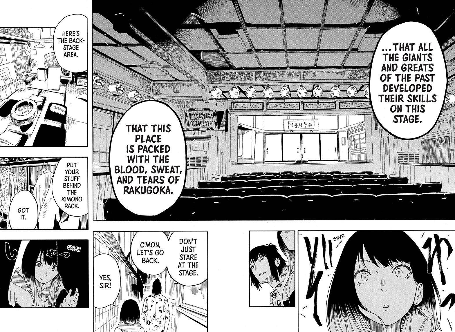 Akane-banashi chapter 32 page 12