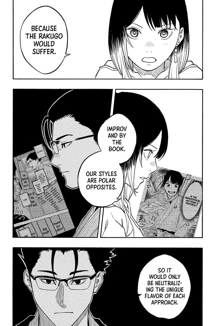 Akane Banashi chapter 153 page 6