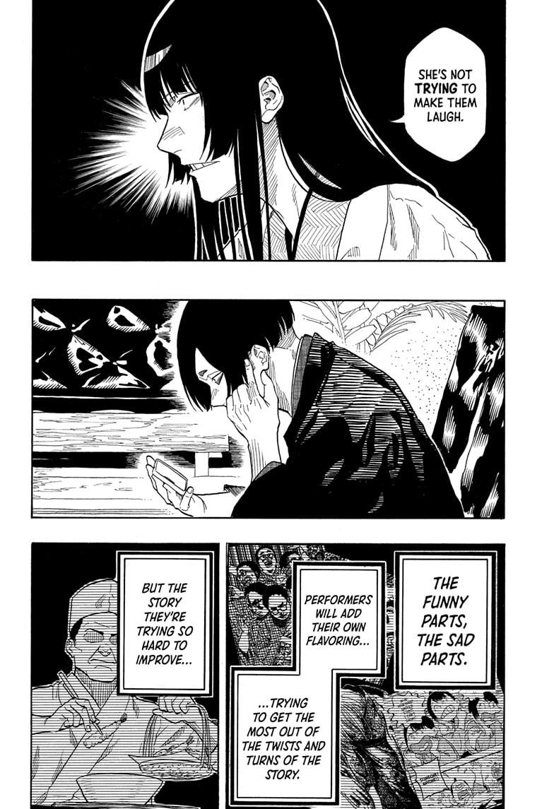 Akane Banashi chapter 175 page 14